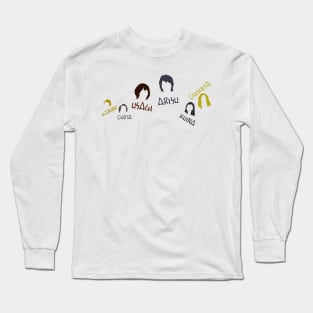 alice in borderland 2 tv series  Arisu Usagi Karube Chishiya Kuina Chota graphic design Long Sleeve T-Shirt